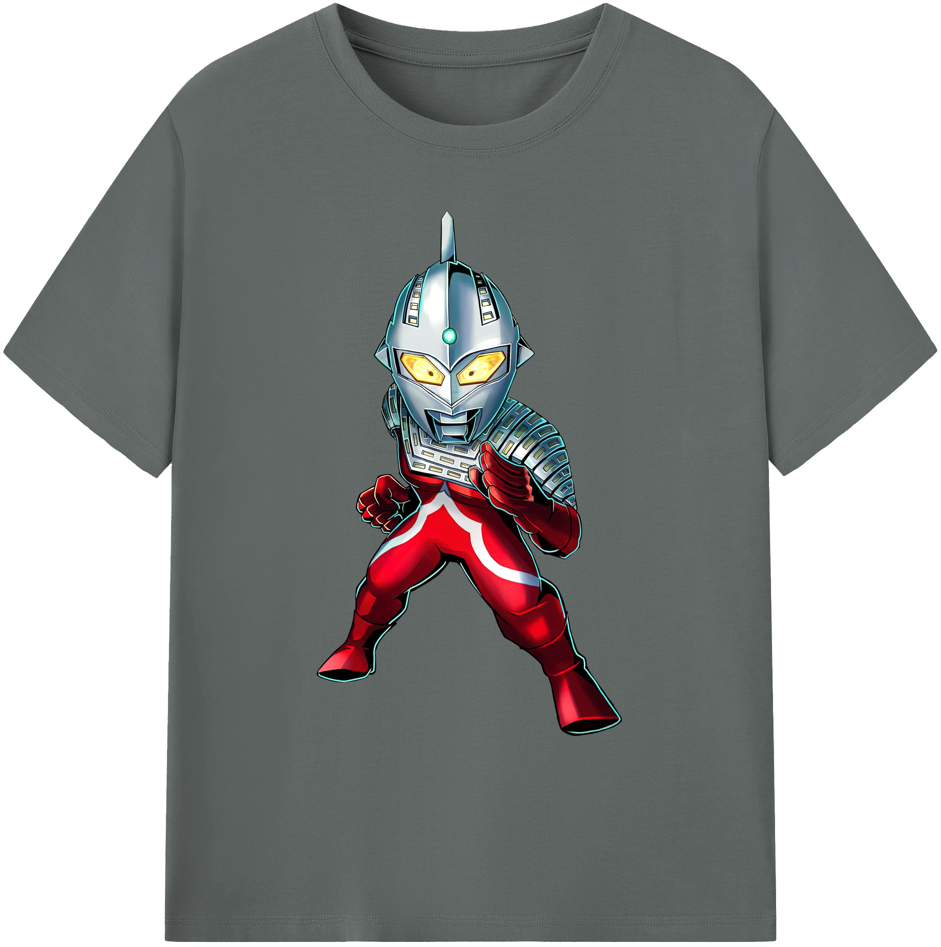 （画像用） ウルトラマン Ultraman 綿100％ メンズ半袖Tシャツ｜肌触りやわらか＆通気性